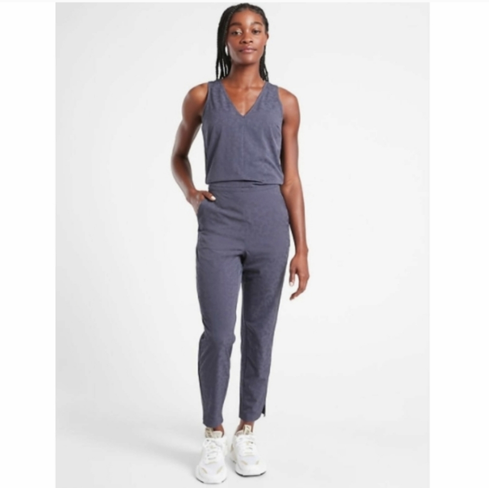 Athleta Brooklyn Textured Jumpsuit 0